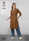Nivedita Vol 7 By Deeptex Cotton Printed Wholesale Straight Kurtis In India

